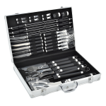 BBQ - ΣΕΤ 33 τεμαχίων - Εργαλεία για μπάρμπεκιου από Ανοξείδωτο ατσάλι BBQ-33