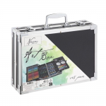 Painting Set 145 pcs with Carrying Case 34×33m