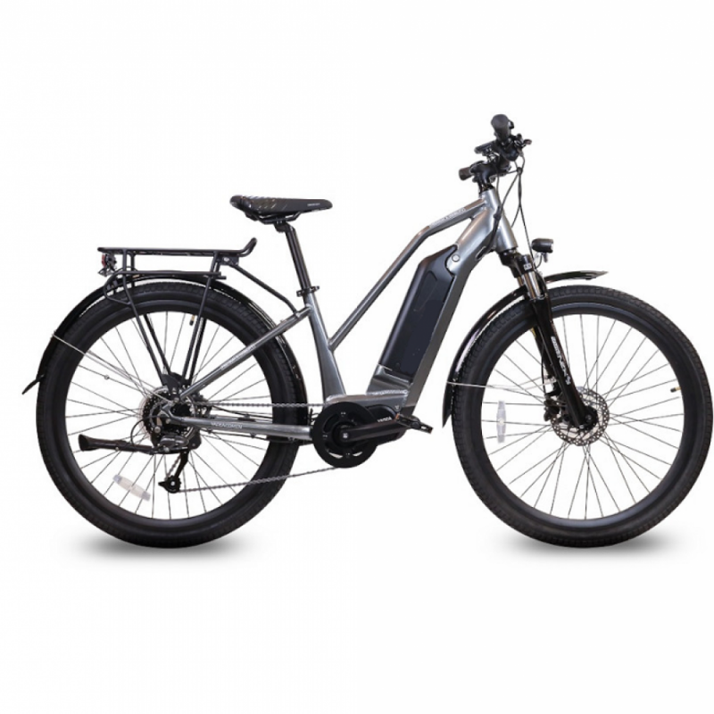 Ηλεκτρικό Ποδήλατο CITYS 27,5″ Με 9 Ταχύτητες Shimano αυτονομία μπαταρίας 100km Max ταχύτητα 25km – ΓΚΡΙ – E-BICYCLE-BC-500-GREY