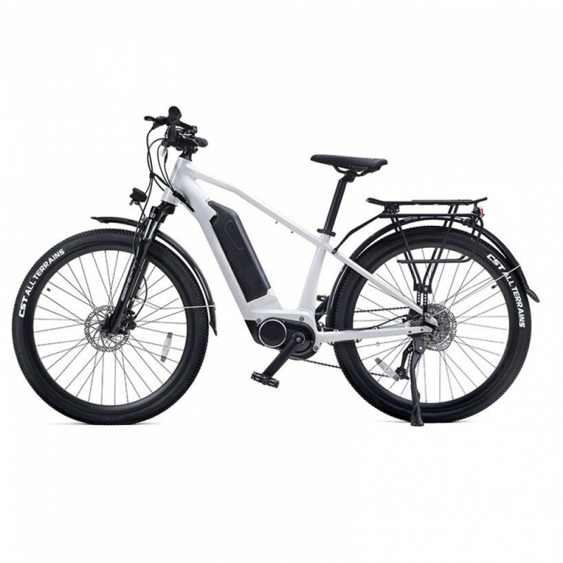 Ηλεκτρικό Ποδήλατο CITYS 27,5″ Με 9 Ταχύτητες Shimano αυτονομία μπαταρίας 100km Max ταχύτητα 25km – ΛΕΥΚΟ – E-BICYCLE-BC-500-WHITE