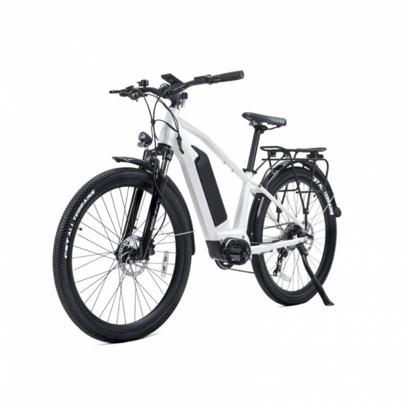 Ηλεκτρικό Ποδήλατο CITYS 27,5″ Με 9 Ταχύτητες Shimano αυτονομία μπαταρίας 100km Max ταχύτητα 25km – ΛΕΥΚΟ – E-BICYCLE-BC-500-WHITE