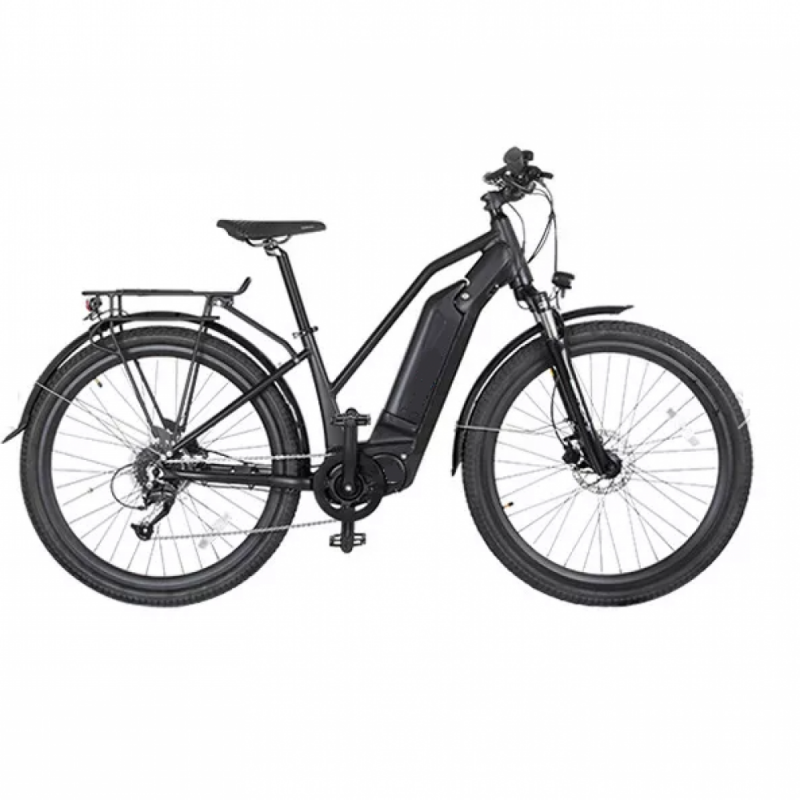 Ηλεκτρικό Ποδήλατο CITYS 27,5″ Με 9 Ταχύτητες Shimano αυτονομία μπαταρίας 100km Max ταχύτητα 25km – ΜΑΥΡΟ – E-BICYCLE-BT-500-BLACK