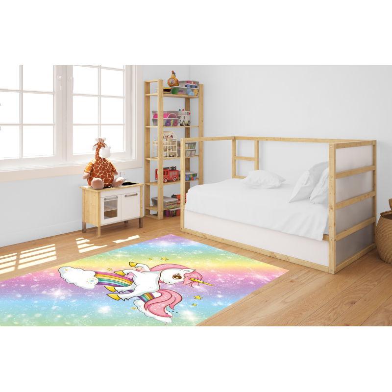 Children's Carpet Printed - UNICORN-2 120x160cm CK-10030C